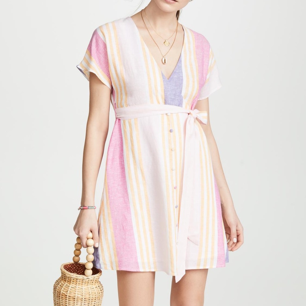 LINE AND DOT Kairi mini short dress size S